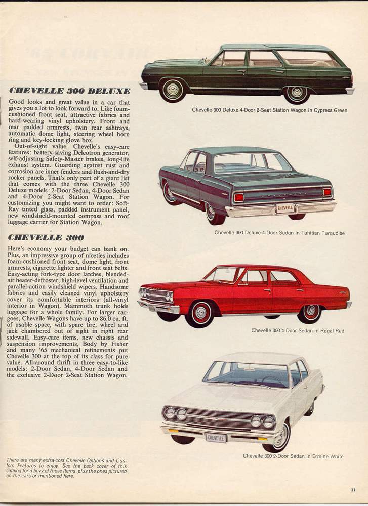 1965 Chevrolet Brochure Page 4
